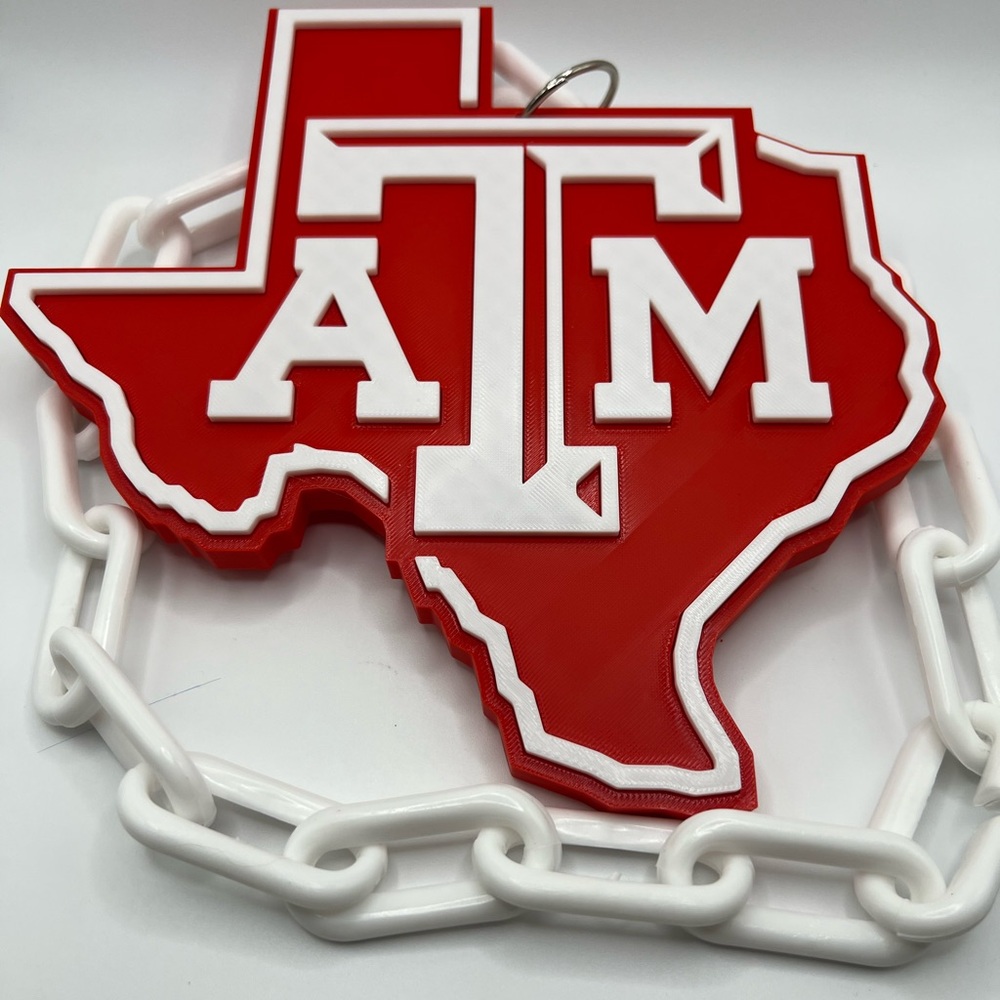 Texas A&M Fan Chain Necklace